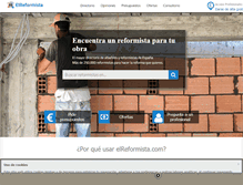 Tablet Screenshot of elreformista.com